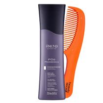Kit Condicionador Intensificador Amend Expertise Pós Progressiva 250ml e Pente Beauty Secret