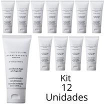 Kit Condicionador Realgems Florence Blanc Argan Em Bisnaga De 40ml Para Hotel e Pousada