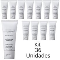 Kit Condicionador Realgems Florence Blanc Argan Em Bisnaga De 40ml Para Hotel e Pousada