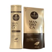 Kit Condicionador + Refil Mandioca Haskell 300Ml/250Ml