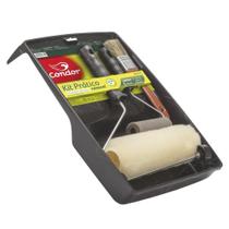 Kit Condor 5 Peças Rolo Lã/Espuma/Suporte/Bandeja/Trincha Kit Condor 5 Peças Rolo Lã/Espuma/Suporte/Bandeja/Trincha