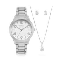 Kit Condor Feminino Dia A Dia Prata - CO2036MWW/K4K Kit Condor Feminino Dia A Dia Prata - CO2036MWW/K4K