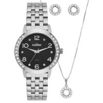 Kit Condor Feminino Elegante Prata - CO2035NRX/K4P Kit Condor Feminino Elegante Prata - CO2035NRX/K4P