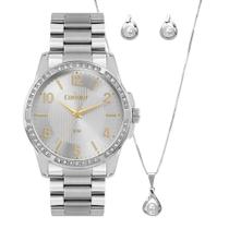Kit Condor Feminino Elegante Prata - CO2035NSN/K4K Kit Condor Feminino Elegante Prata - CO2035NSN/K4K