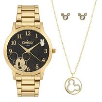 Kit Condor Feminino Mimos E Sutilezas Dourado CO2035NGJKI4P Kit Condor Feminino Mimos E Sutilezas Dourado CO2035NGJKI4P