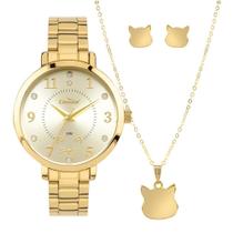 Kit Condor Feminino Mimos E Sutilezas Dourado - CO2035NTL/K4X Kit Condor Feminino Mimos E Sutilezas Dourado - CO2035NTL/K4X