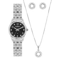 Kit Condor Feminino Mini Prata - Co2035Npm/K4P Prata