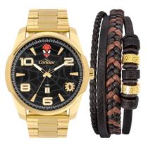 Kit Condor Masculino Marvel Homem Aranha Dourado - CO2115MZI/KI4P Kit Condor Masculino Marvel Homem Aranha Dourado - CO2115MZI/KI4P
