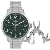 Kit Condor Masculino Militar Prata CO2035NRV/K4V