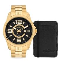 Kit Condor Masculino Speed Dourado - CO2115MVZ/K4P Kit Condor Masculino Speed Dourado - CO2115MVZ/K4P