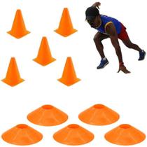 Kit Cone Minicones de agilidade Funcional Futebol - LAR 10un - Pista e Campo