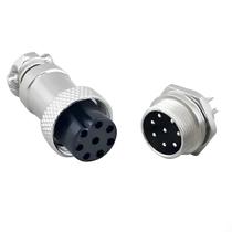 Kit conec.mike circ macho/femea 8 vias