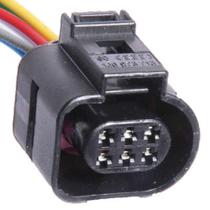 KIT CONECTOR 6 VIAS para BORBOLETA GOL G3 G4 FOX 6VIAS KIT CONECTOR 6 VIAS para BORBOLETA GOL G3 G4 FOX 6VIAS