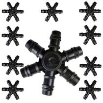Kit Conector Aranha Mixlife 6 Saidas Para Aeração Com10 Unidades Kit Conector Aranha Mixlife 6 Saidas Para Aeração Com10 Unidades