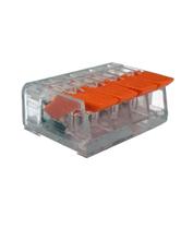 Kit Conector Borne Alavanca Cristal 4 portas 10 peças