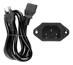 Kit Conector + Cabo Para Air Fryer E Panela Mondial Britânia