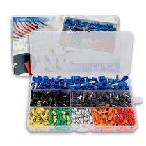 Kit Conector Completo Terminal Tubular Ilhós 800 Unidades