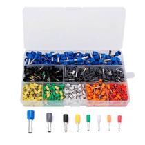 Kit Conector Crimpar Terminal Tubular Ilhós 800 Peças