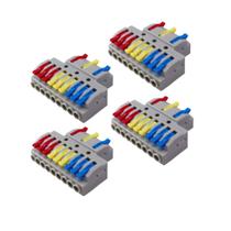 Kit Conector de Derivação ou de Emenda Automático 32A 600V KV439 com 3 Entradas e 9 Saídas