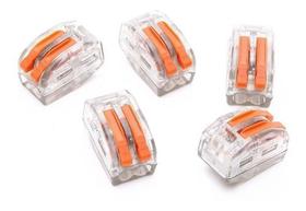 Kit Conector Emenda Rápida Derivação Borne 2 Fios - 15 Peças Kit Conector Emenda Rápida Derivação Borne 2 Fios - 15 Peças