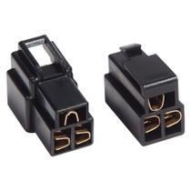 Kit Conector EVUS 3 Vias com Trava Preto C-034