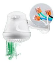 Kit Conector Liga Fio Chuveiro 41a 2p Fios 6mm Wago 221