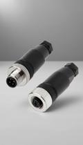 Kit Conector M12 4 Pinos Macho/Fêmea Reto PG7