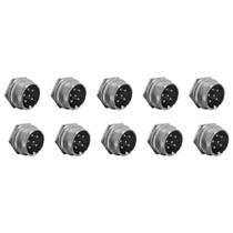 Kit Conector Mike Circular Macho 6 vias Kit Conector Mike Circular Macho 6 vias