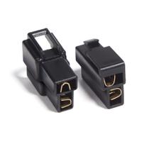 Kit conector technoise 2 vias com trava preto unidade - pc / 10