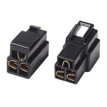 Kit Conector Technoise 3 Vias Com Trava Preto Kit Conector Technoise 3 Vias Com Trava Preto