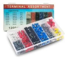 Kit Conector Terminal Tubular Ilhós 1200 UnidadesER
