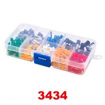 Kit Conector Terminal Tubular Ilhós 400 Un.ME Importado 3434
