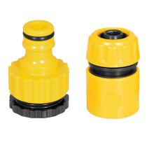kit Conector Torneira 3/4" Saída 1/2" + Engate 1/2" Para mangueira Plástico Vonder