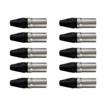 Kit Conector Xlr Macho Wc 1013 (10un) Wireconex F108 Kit Conector Xlr Macho Wc 1013 (10un) Wireconex F108