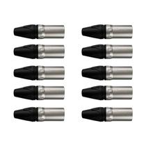 Kit Conector Xlr Macho Wc 1013 (10un) Wireconex