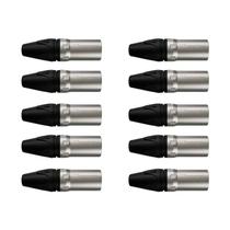 Kit Conector Xlr Macho Wc 1013 (10un) Wireconex