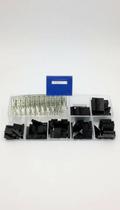 Kit Conectores Dupont 2.54mm Macho/Fêmea 310 Peças Kit Conectores Dupont 2.54mm Macho/Fêmea 310 Peças