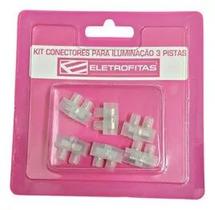 Kit Conectores Eletrofita 3 Pistas 15A EF9x3