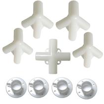 Kit Conectores Gazebo 3x3m Tenda Universal 9 Peças Resistent - Save Shop Kit Conectores Gazebo 3x3m Tenda Universal 9 Peças Resistent - Save Shop