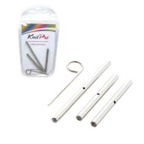 Kit Conectores para Prolongamento de Cabos KnitPro C/3
