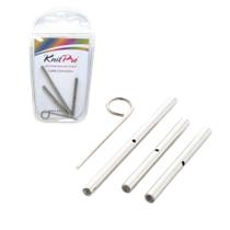 Kit Conectores para Prolongamento de Cabos KnitPro C/3