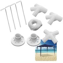 Kit Conectores Pecas de Reposicao para Tendas com Base e Topo 3x3m Mor