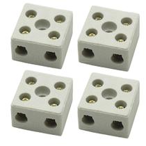 Kit Conectores Porcelana Bipolar 10mm Bivolt P/ Chuveiro Construção e Acabamentos