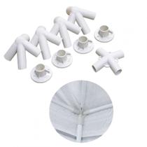 Kit Conectores Reposicao 9 Pecas para Tenda Gazebo 3x3 M Base e Topo Nautika