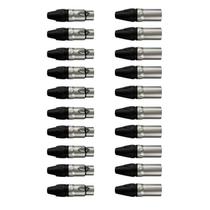 Kit Conectores Xlr 1003 1013 20un (10 Machos/10 Femeas) Wireconex F108 Kit Conectores Xlr 1003 1013 20un (10 Machos/10 Femeas) Wireconex F108