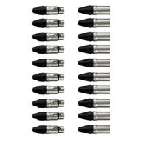 Kit Conectores Xlr 1003 1013 20un (10 Machos/10 Femeas) Wireconex Kit Conectores Xlr 1003 1013 20un (10 Machos/10 Femeas) Wireconex