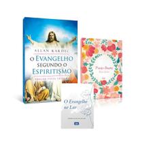 Kit Conexão Com A Espiritualidade: O Evangelho Segundo O Espiritismo (Fácil Leitura) e Preces e Orações Kit Conexão Com A Espiritualidade: O Evangelho Segundo O Espiritismo (Fácil Leitura) e Preces e Orações