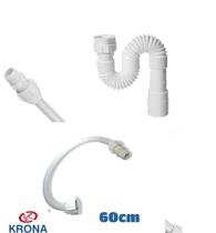 Kit Conexão De Vaso Sanitário e Lavatório Pia Engate e Sifão