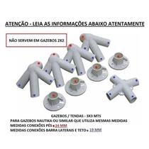 Kit Conexão Para Gazebo Tenda Universal 9 Peças Nautika