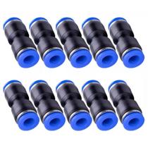 Kit Conexão Pneumática Reta 6mm PUC06 - 10 Peças para Alta Performance e Durabilidade